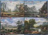 paintings on wood